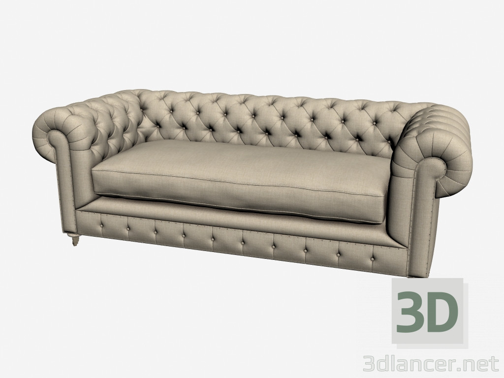 3D Modell Sofa alt CHESTER (101.005 M-F01) - Vorschau