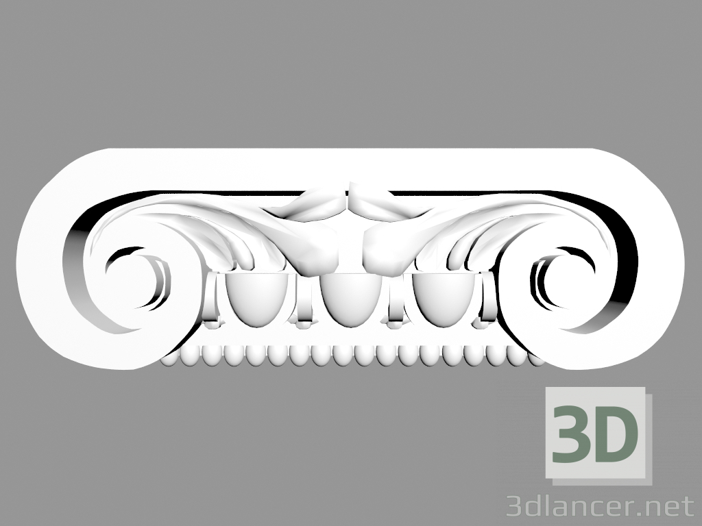 Modelo 3d Pilastra (capital) PL562 - preview