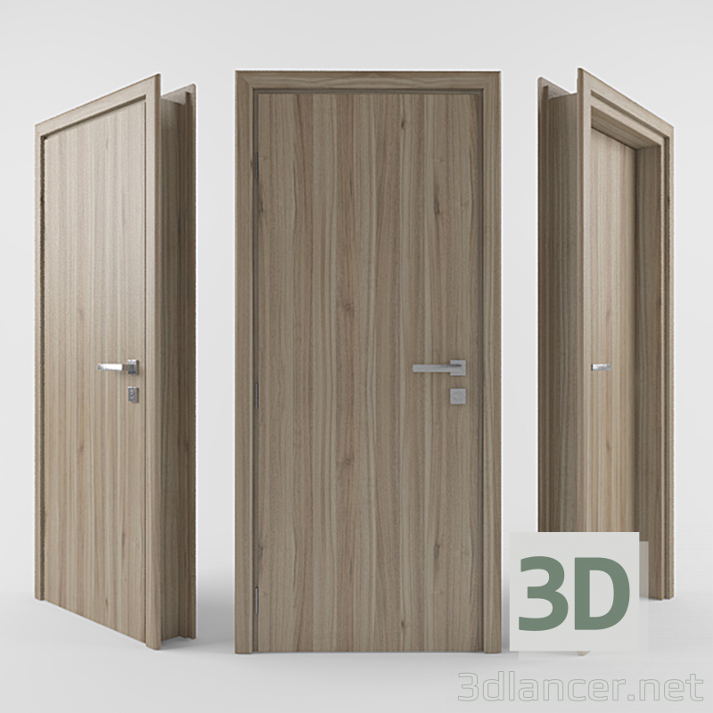 3d модель Двері – превью