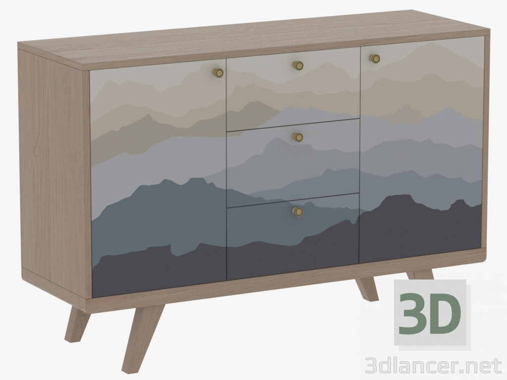 modèle 3D Commode THIMON (IDC007007021) - preview