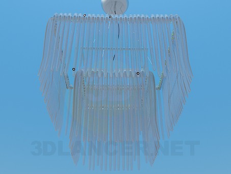 3d модель Люстра – превью