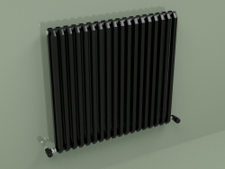 Radiateur SAX 2 (H 680 18 EL, Noir - RAL 9005)