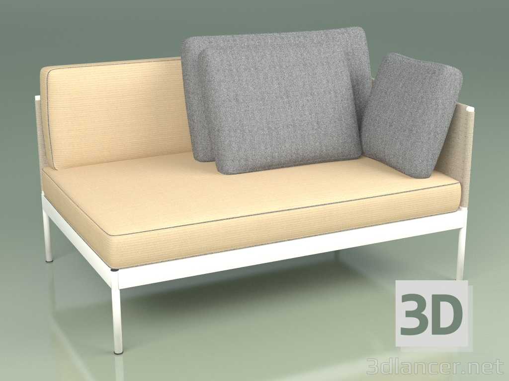 Modelo 3d Sofá modular (353 + 335, opção 2) - preview