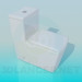 3d model Toilet bowl - preview