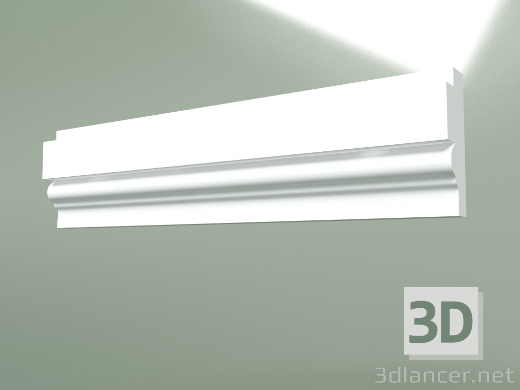 3d model Gypsum molding MT067 - preview