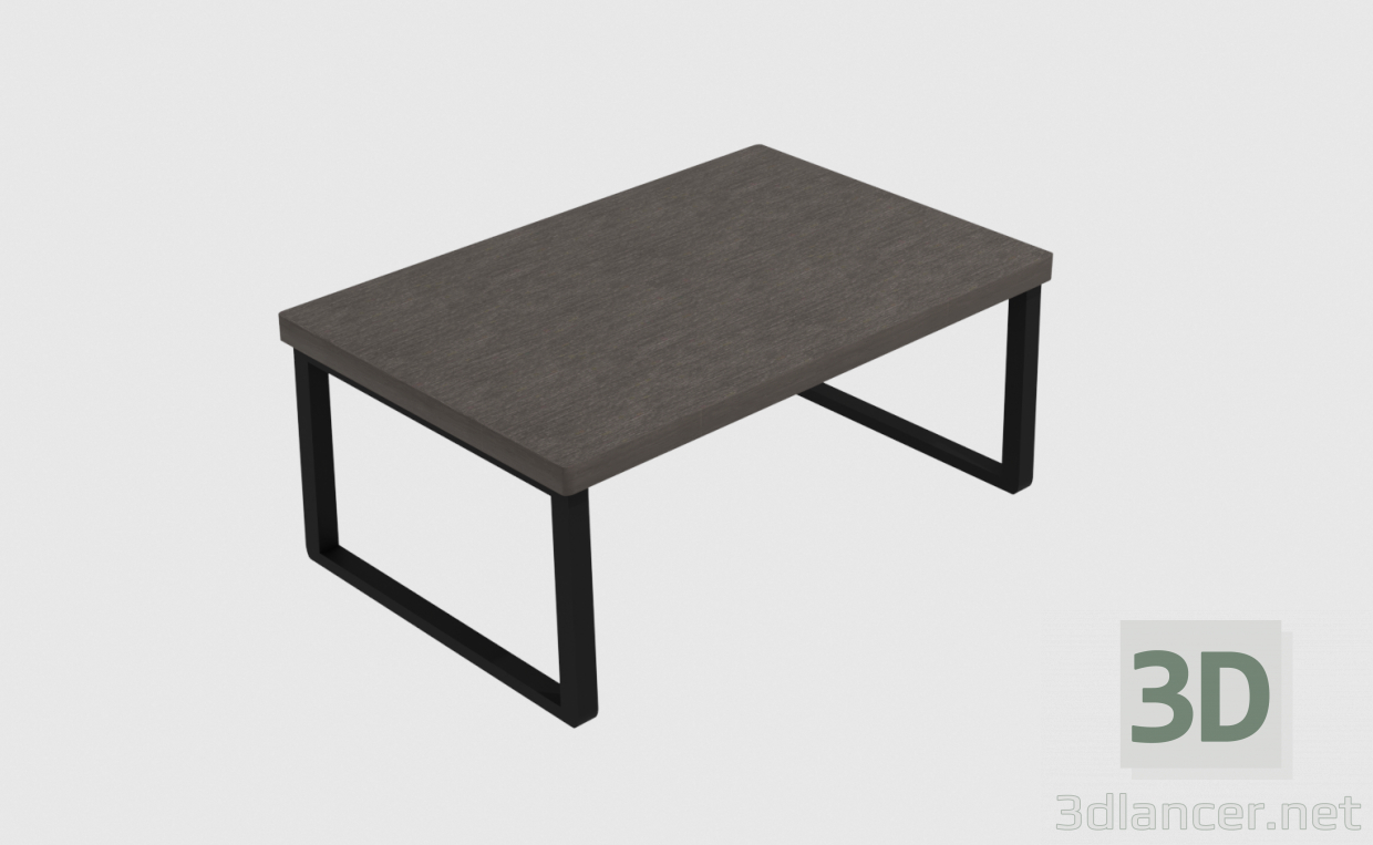 3d coffee table model buy - render