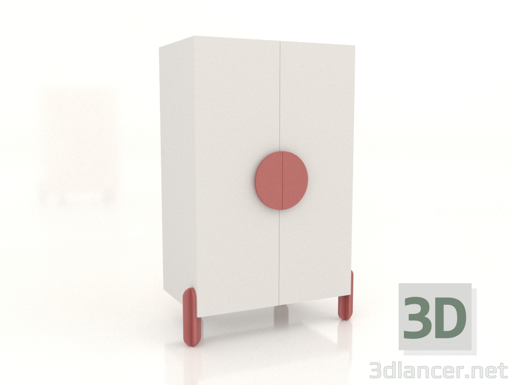 3d модель Шкаф W2 size М – превью