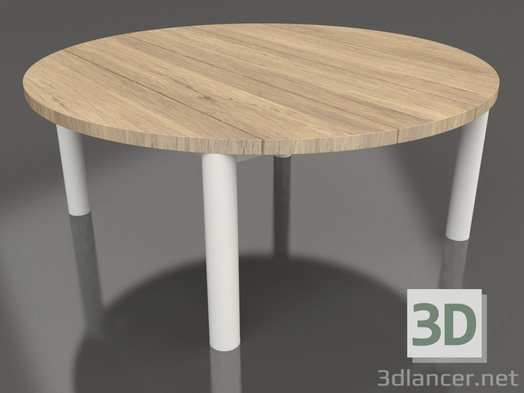 Modelo 3d Mesa de centro D 90 (cinza ágata, madeira Iroko) - preview