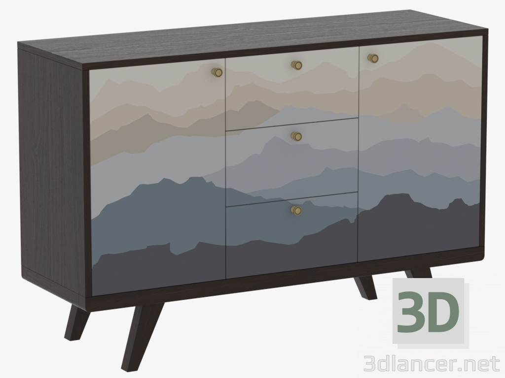 modèle 3D Commode THIMON (IDC007002021) - preview