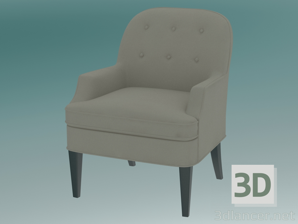 3d model Armchair Barnet Modern - preview