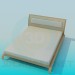 3d model Bed - preview