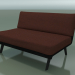 Modelo 3d Módulo central Lounge 4401 (L 120 cm, preto) - preview