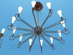 Lampadario a bracci