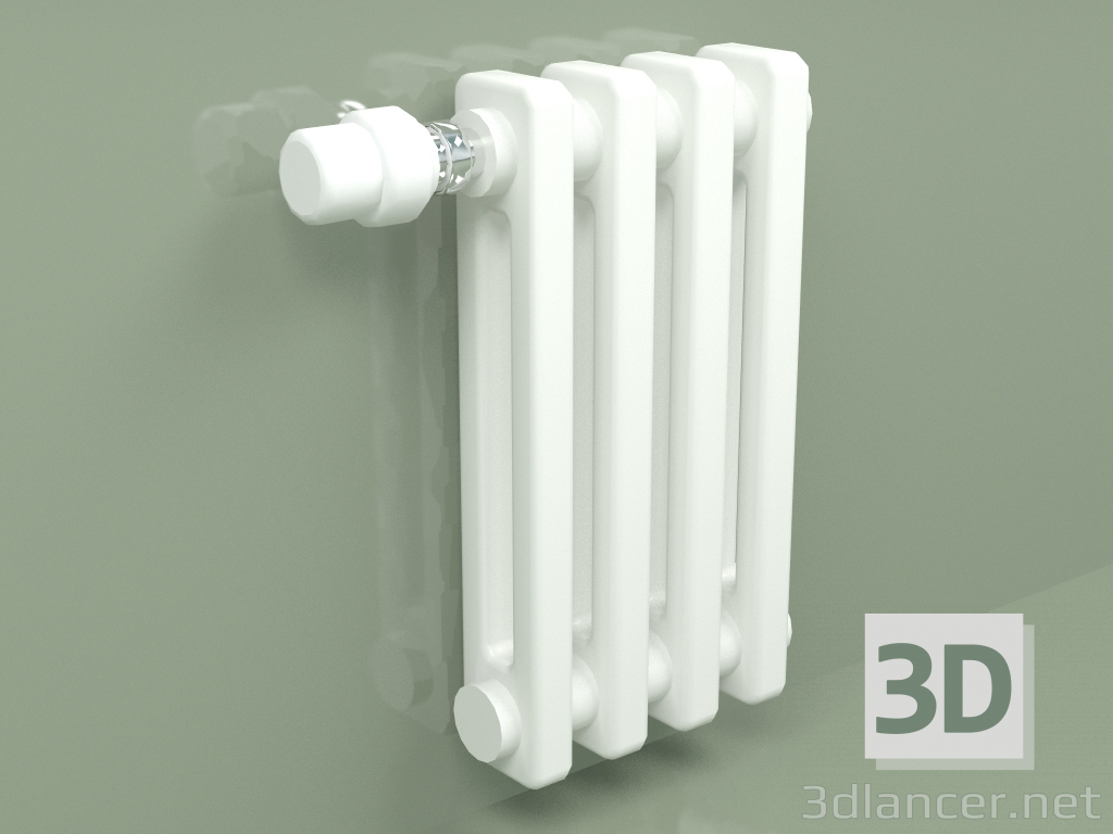 3D modeli Radyatör Delta Laserline (DL2, H 350 mm, RAL - 9016) - önizleme