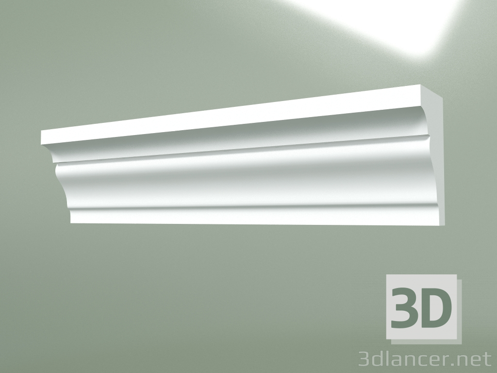 3d model Gypsum molding MT068 - preview