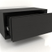 3d model Cabinet TM 011 (open) (400x200x200, wood black) - preview