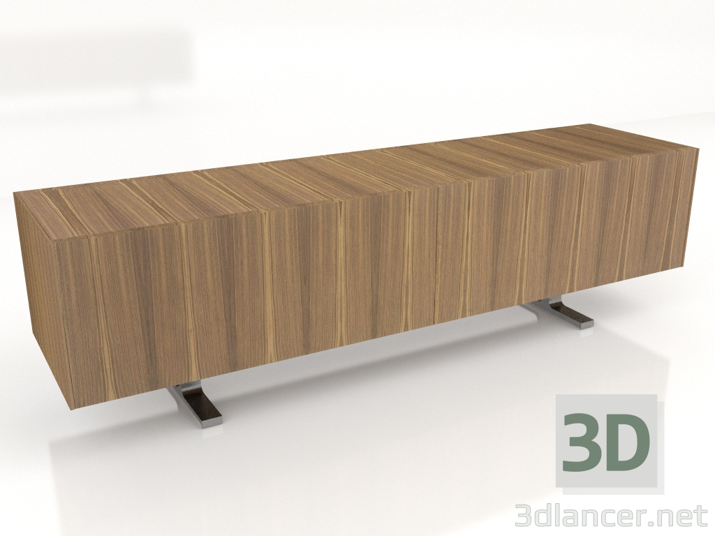 3d model Cabinet Sliding 240 - preview