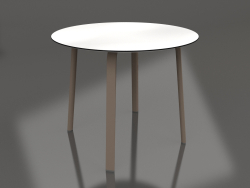 Table à manger ronde Ø90 (Bronze)