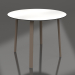 modèle 3D Table à manger ronde Ø90 (Bronze) - preview