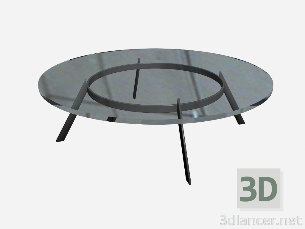 3D Modell Couchtisch-Iris - Vorschau