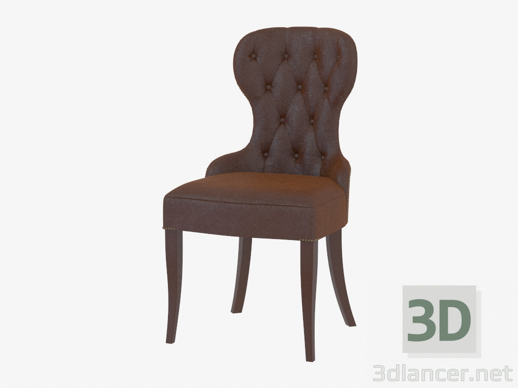 Modelo 3d Silla de jantar clássica S01 - preview