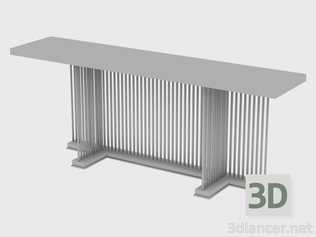 modello 3D Consolle SCHUBERT CONSOLE (200X45XH80) - anteprima