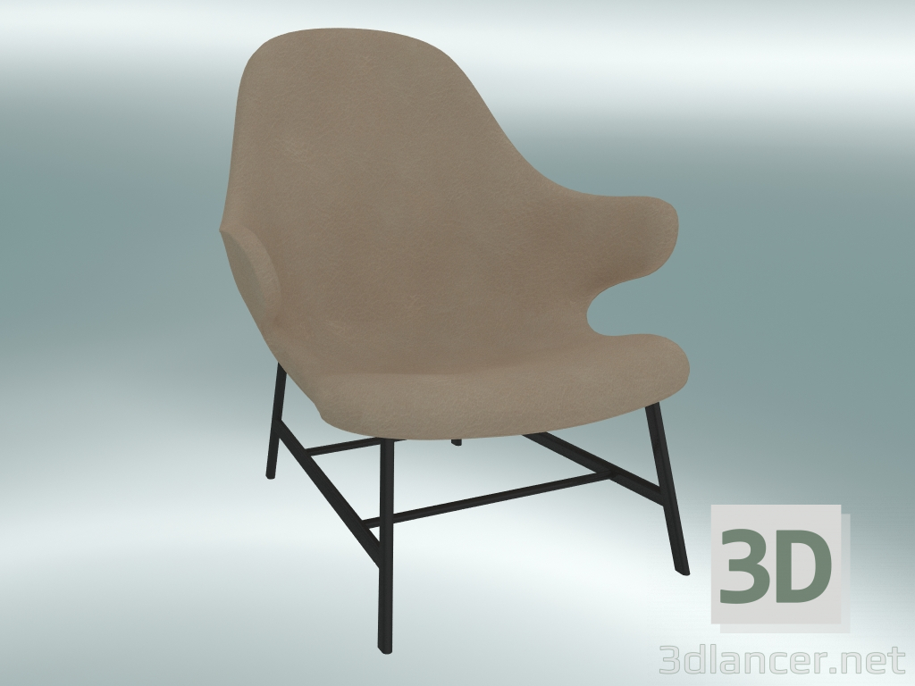 3d модель Шезлонг Catch (JH13, 82х92 Н 86cm, Leather - Silk aniline) – превью