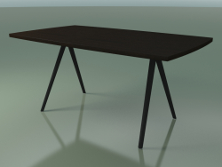 Mesa en forma de jabón 5431 (H 74 - 90x160 cm, patas 150 °, chapado L21 venge, V44)