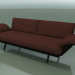 3D Modell Zentralmodul Lounge 4403 (L 180 cm, schwarz) - Vorschau