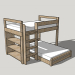 Modelo 3d Cabine L - preview