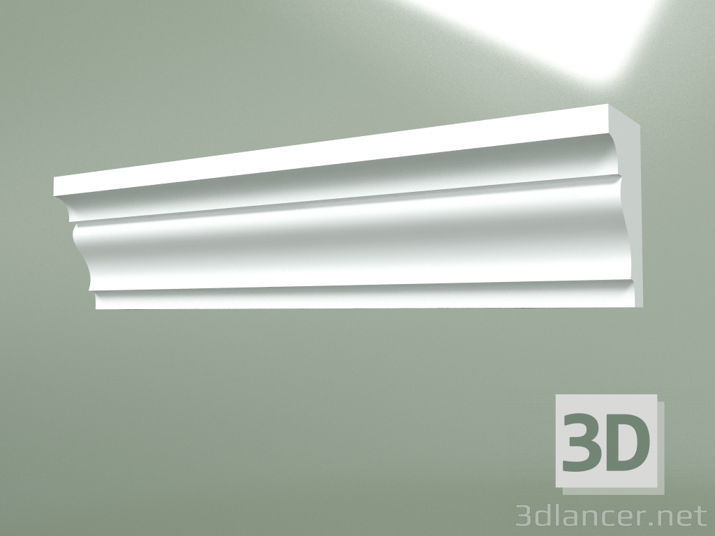 3d model Gypsum molding MT069 - preview