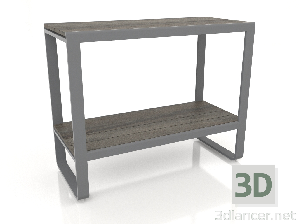 3d модель Стеллаж 90 (DEKTON Radium, Anthracite) – превью