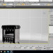 Сhair de cuero 3D modelo Compro - render