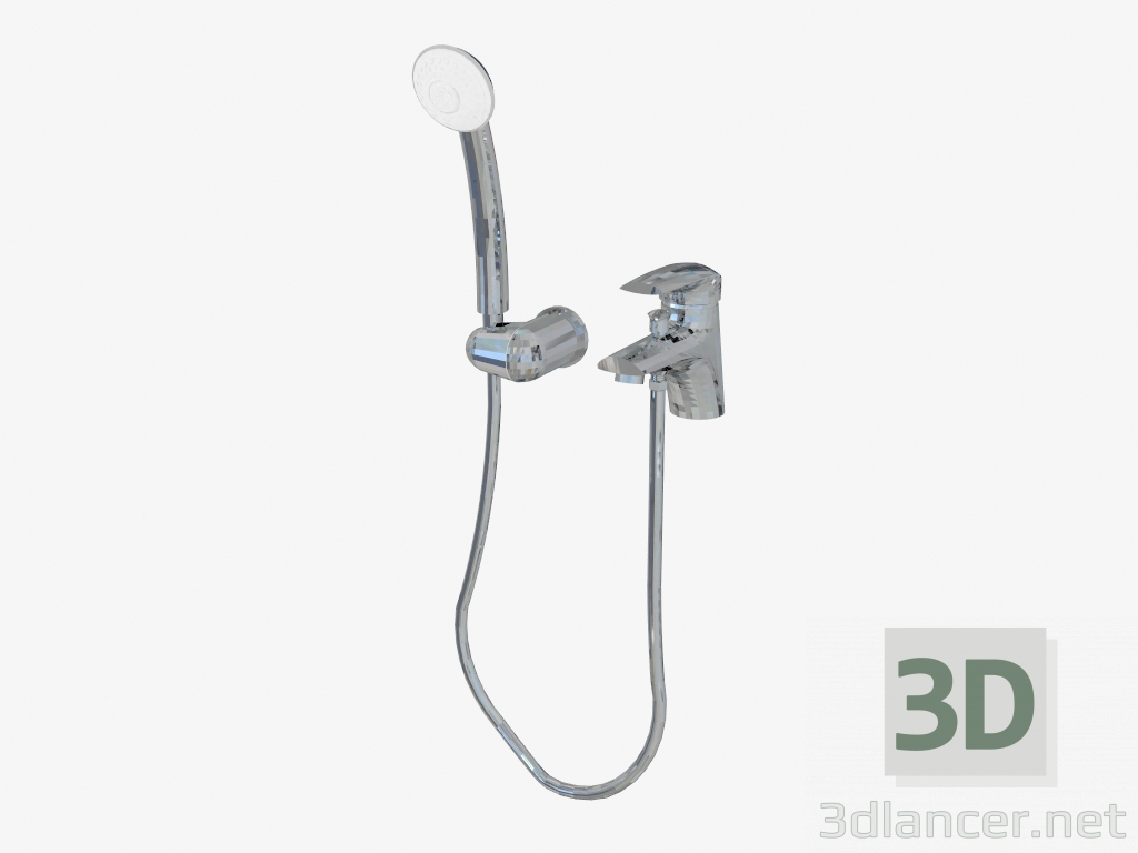 3d model Mezclador de bañera con un orificio Jaguar Line (BDX 016M) - vista previa