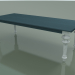 3d model Mesa de comedor (33, azul, mármol) - vista previa