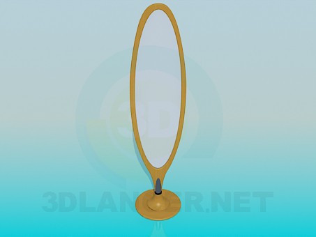 3d model Floor mirror - preview