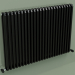 3d model Radiator SAX 2 (H 680 24 EL, Black - RAL 9005) - preview