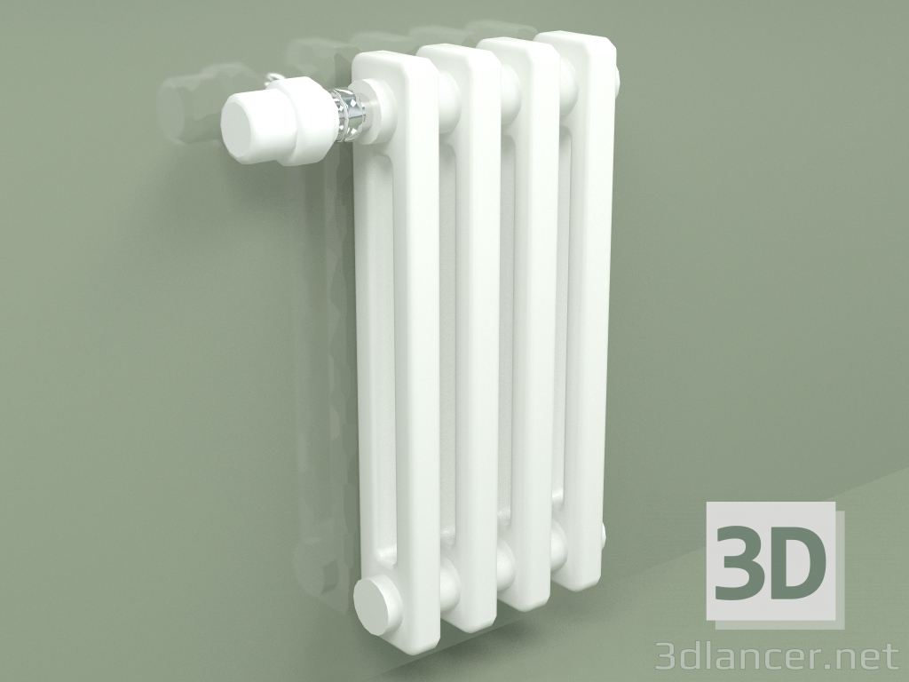 Modelo 3d Radiador Delta Laserline (DL2, H 400 mm, RAL - 9016) - preview