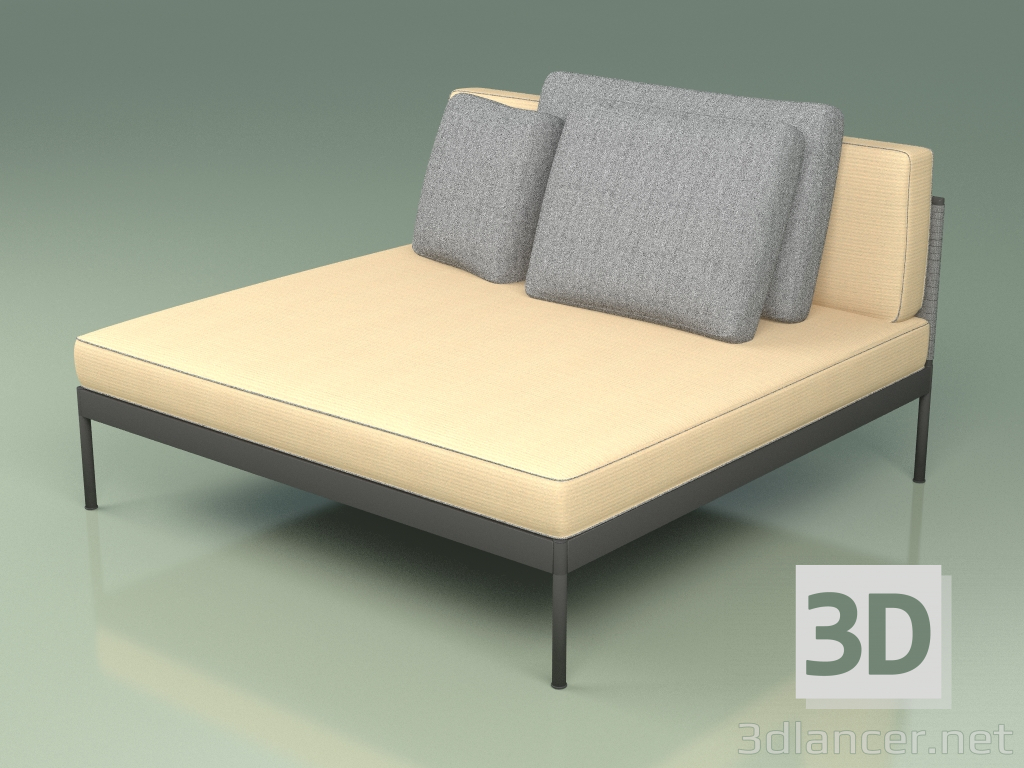 3d model Sofá modular (354 + 333, opción 1) - vista previa