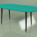 modèle 3D Table basse Peinture savonneuse (turquoise) - preview