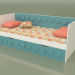 3d model Sofá cama para adolescentes con 2 cajones (Mussone) - vista previa