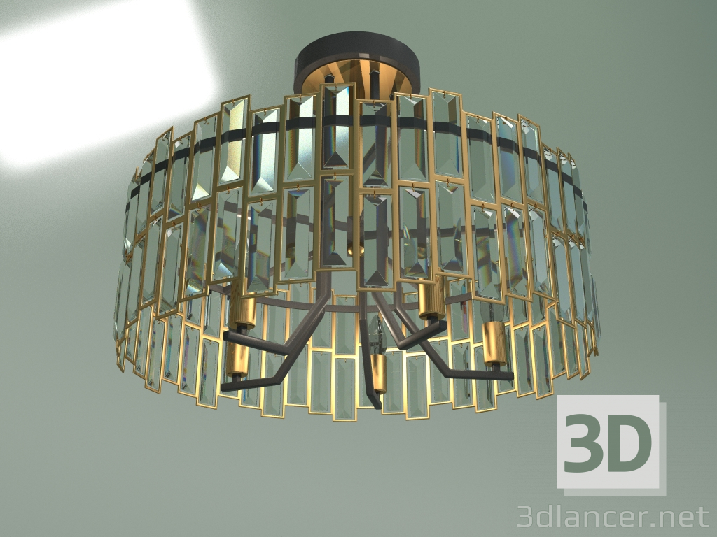 Modelo 3d Candelabro de teto Zolletta 313-5 Strotskis - preview