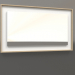 3d model Mirror ZL 18 (750x450, white, wood white) - preview