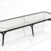 3d model Mesa de comedor Sevenmiles rectangular 350 - vista previa