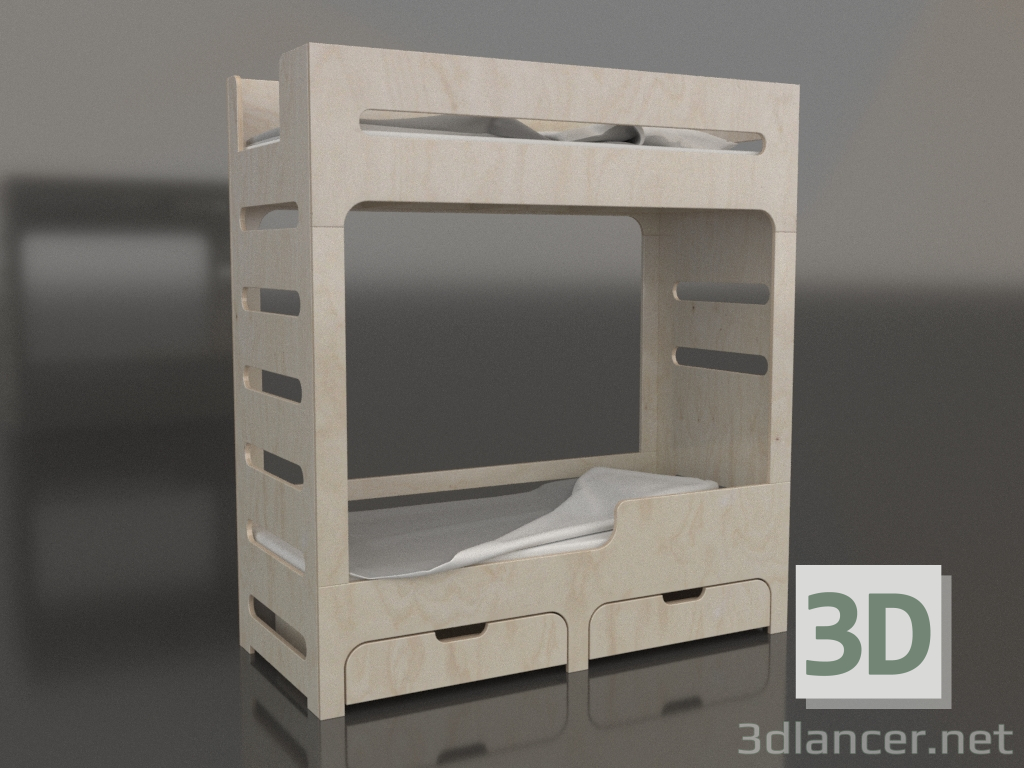 3d model Bunk bed MODE HR (UNDHR0) - preview