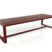 3d model Dining table 307 (Wine red) - preview