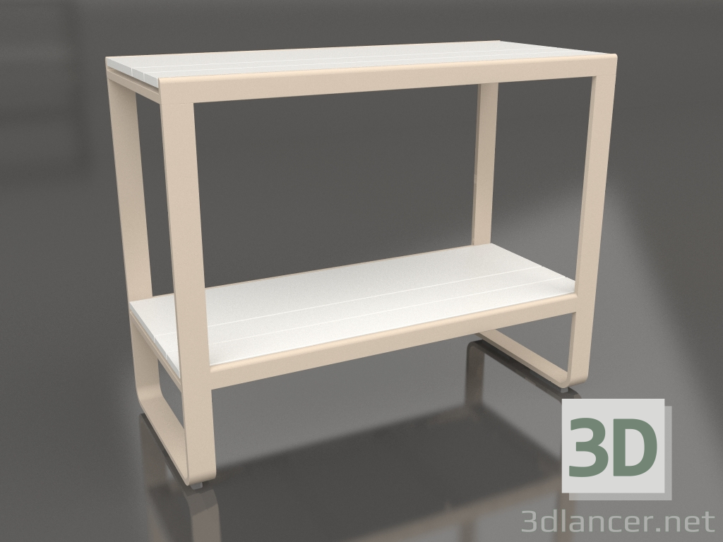 3d модель Стелаж 90 (DEKTON Zenith, Sand) – превью