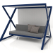 3d model Garden swing (Night blue) - preview