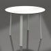 modèle 3D Table à manger ronde Ø90 (Gris ciment) - preview