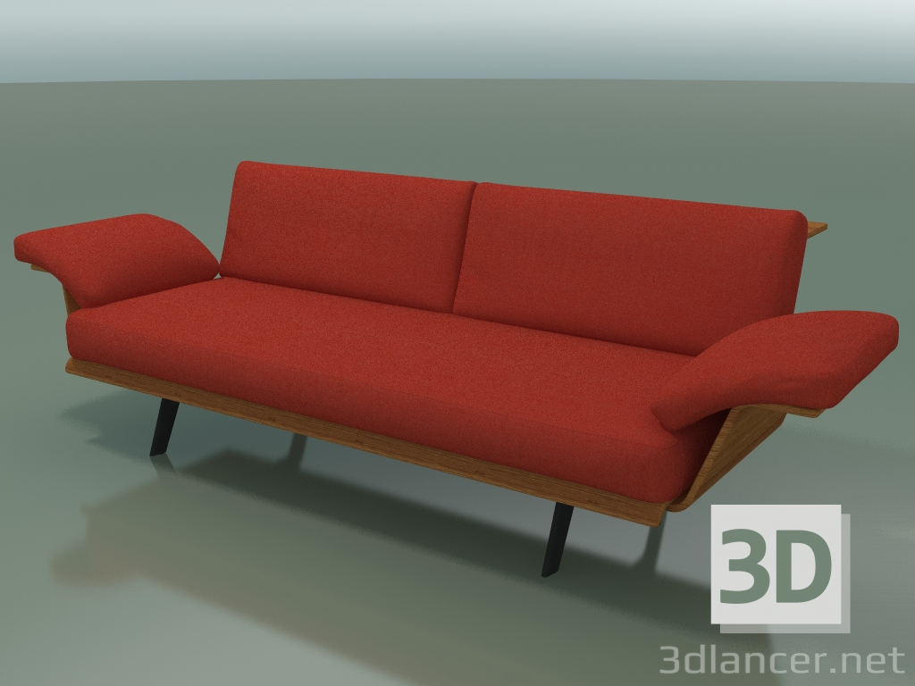 3d модель Модуль центральний Lounge 4403 (L 180 cm, Teak effect) – превью